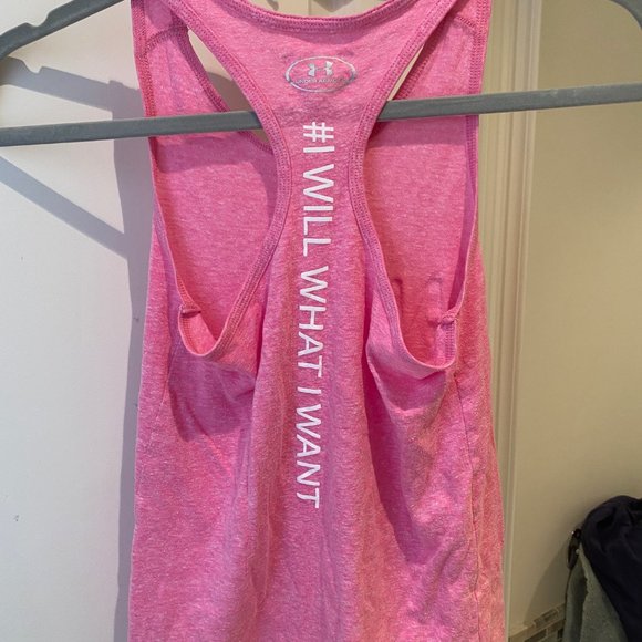 Pink Under Armour Tank Top - Picture 3 of 3